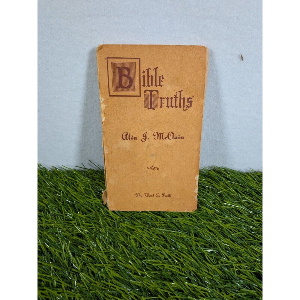 Bible Truths Alva J McClain Sixth Edition Brethren Missionary Herald Vintage